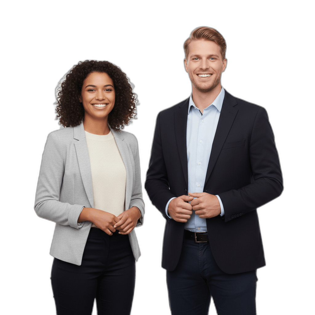 Young professionals representing Forters